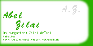 abel zilai business card